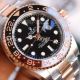 Replica Swiss 2836 Rolex GMT Master ii Two Tone Rose Gold Black Dial Watch (3)_th.jpg